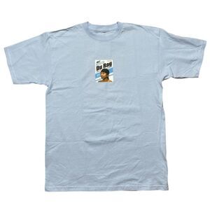 HUF "Du Rag" Graphic T-Shirt Light Blue Tee Men’s M 100% Cotton NWT Streetwear
